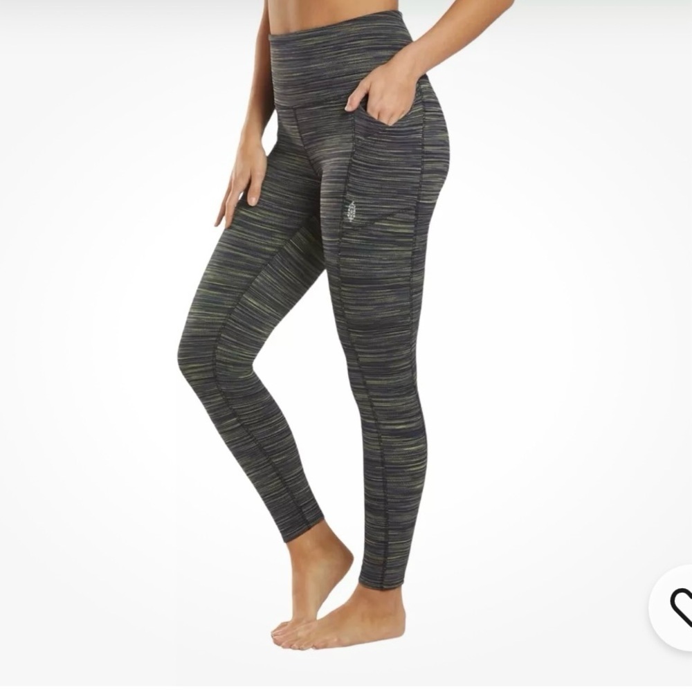 Free People Movement Roll Out Yoga Legging Green Size Medium Athletic Workout